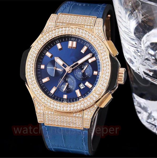 2023 men's watch fashion large dial 48mm automatic mechanical multi-dial inlaid diamond rubber multi-color waterproof luminous sapphire, Slivery;brown
2023 men's watch fashion large dial 48mm automatic mechanical multi-dial inlaid diamond rubber multi-color waterproof luminous sapphire, Slivery;brown
