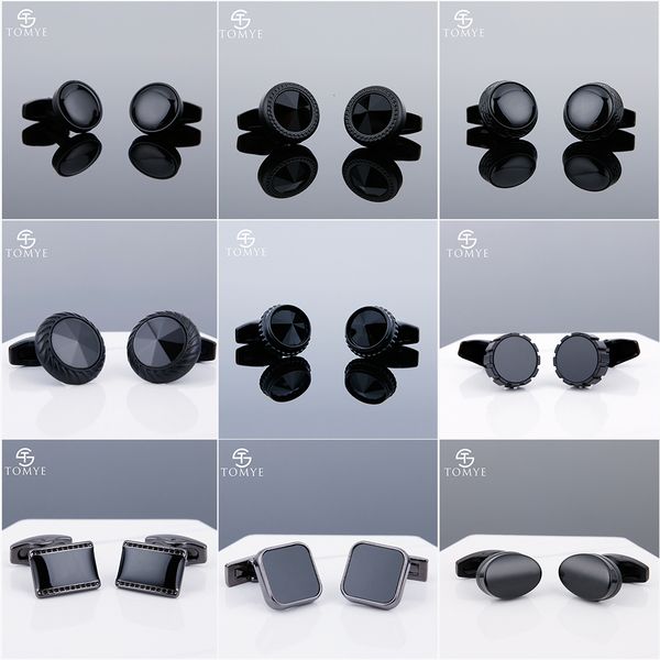 cuff links cufflinks for men tomye xk19s087 fashion classic black square premium high enamel business dress shirt cuff links 230210, Silver
cuff links cufflinks for men tomye xk19s087 fashion classic black square premium high enamel business dress shirt cuff links 230210, Silver