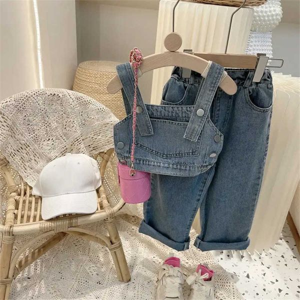 clothing sets melario denim girls sets children's wear solid color cowboy suit fashion new summer girls cowboy vest widened leg pants s, White
clothing sets melario denim girls sets children's wear solid color cowboy suit fashion new summer girls cowboy vest widened leg pants s, White