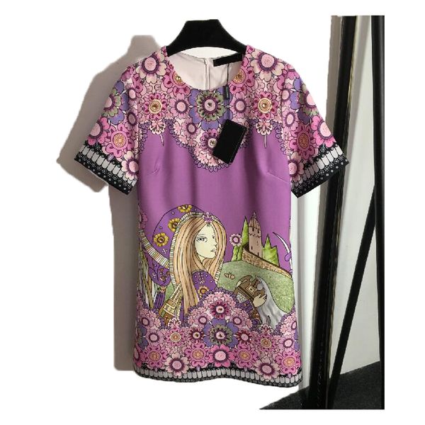 23ss new designer womens dress temperament print retro ruffle round neck short sleeve classic fashion dress size s-xl, Black;gray
23ss new designer womens dress temperament print retro ruffle round neck short sleeve classic fashion dress size s-xl, Black;gray