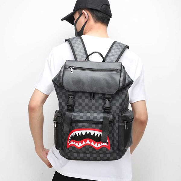 backpack pu leather printed travel bag business large capacity leisure lapschool bag 0210
backpack pu leather printed travel bag business large capacity leisure lapschool bag 0210