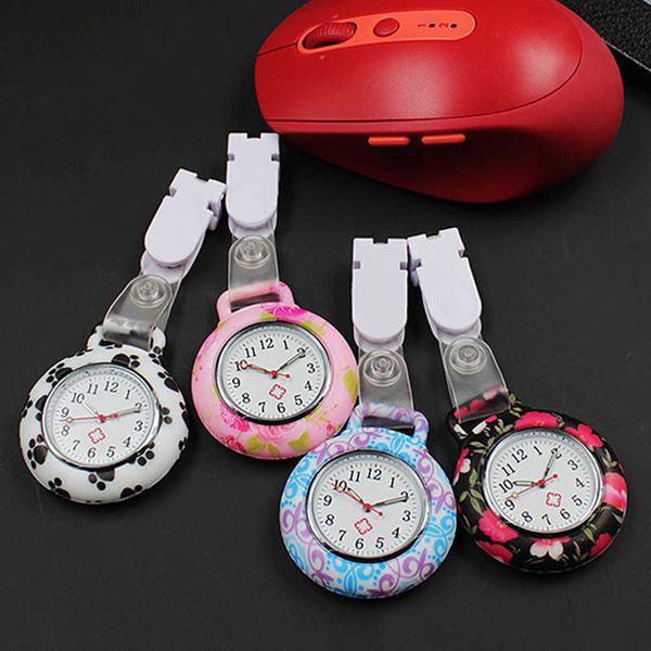 pocket watches nurses watches doctor quartz fob watch printing flowers silicone case band pocket watch women chest watch portable exam watch, Slivery;golden
pocket watches nurses watches doctor quartz fob watch printing flowers silicone case band pocket watch women chest watch portable exam watch, Slivery;golden