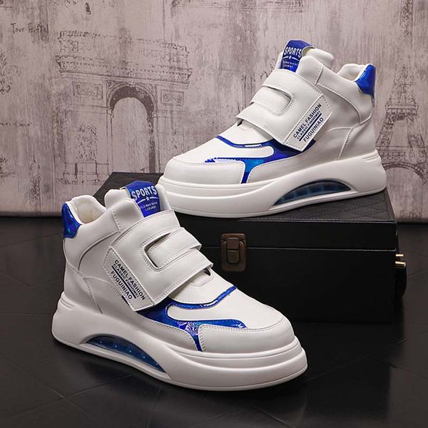 tide mens shoes black white blue mixed color dress shoes high men loafers heighten shoes men's flats plus size us 6.5-9
tide mens shoes black white blue mixed color dress shoes high men loafers heighten shoes men's flats plus size us 6.5-9