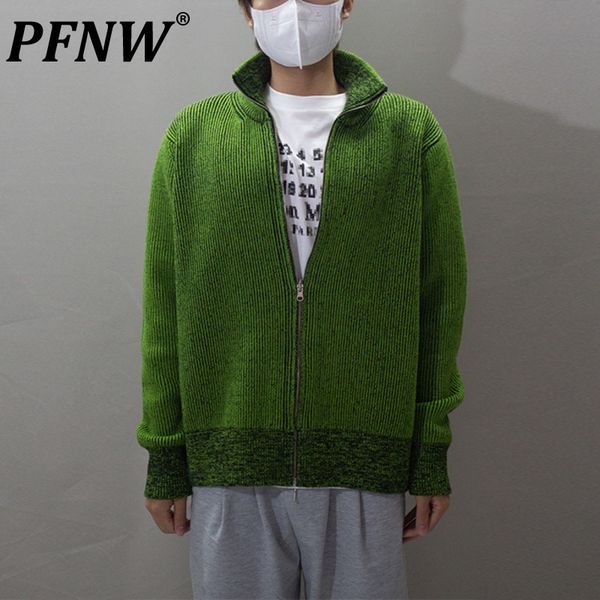 men's sweaters pfnw autumn winter fashion youth cardigan sweater zippers solid color casual knitwear turtleneck coat 12a7433 230209, White;black
men's sweaters pfnw autumn winter fashion youth cardigan sweater zippers solid color casual knitwear turtleneck coat 12a7433 230209, White;black