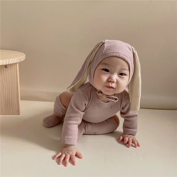 rompers milancel baby clothes born bodysuits cute bunny big ear hat and cocks 230209, Blue
rompers milancel baby clothes born bodysuits cute bunny big ear hat and cocks 230209, Blue
