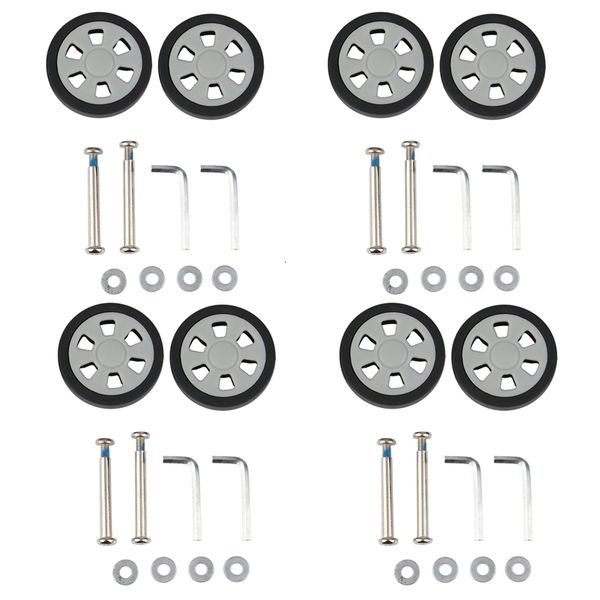 bag parts accessories 8x luggage accessories wheels aircraft suitcase pulley rollers mute wheel wear-resistant parts repair 55x12mm 230210, Black
bag parts accessories 8x luggage accessories wheels aircraft suitcase pulley rollers mute wheel wear-resistant parts repair 55x12mm 230210, Black