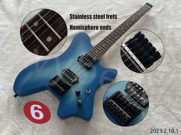 in stocking electric guitar can ship out at once no 6 electric guitar headless with stainless steel frets hemisphere ends shape black parts
in stocking electric guitar can ship out at once no 6 electric guitar headless with stainless steel frets hemisphere ends shape black parts