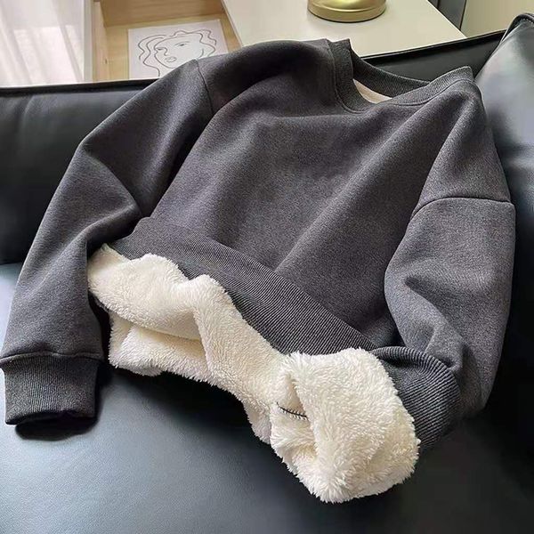 men's hoodies sweatshirts autumn winter mens fleece sweatshirts fuzzy hoodless wool liner sweater thermal underwear pullover hoodie so, Black
men's hoodies sweatshirts autumn winter mens fleece sweatshirts fuzzy hoodless wool liner sweater thermal underwear pullover hoodie so, Black