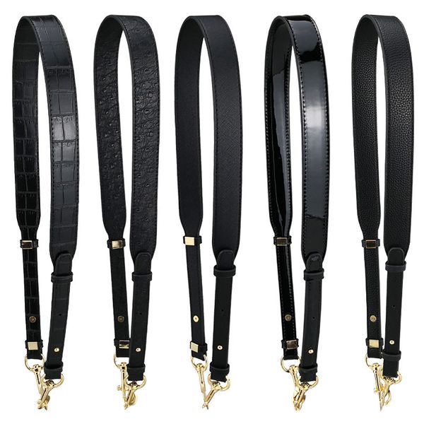 bag parts accessories fashion leather wide bag cross pattern black ostrich adjustable shoulder bag cross-body leather strap high-quality bag
bag parts accessories fashion leather wide bag cross pattern black ostrich adjustable shoulder bag cross-body leather strap high-quality bag