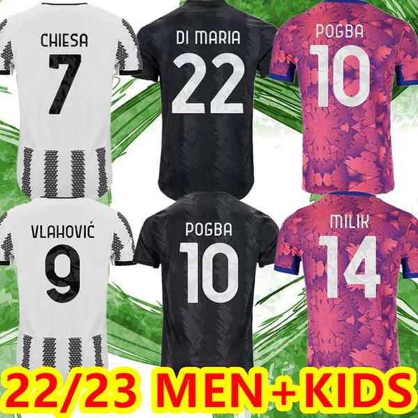22 23 pogba juventus soccer jerseys di maria vlahovic chiesa locatelli morata de ligt kean maglia da calcio 2022 2023 men kids kit set footb, Black;yellow
22 23 pogba juventus soccer jerseys di maria vlahovic chiesa locatelli morata de ligt kean maglia da calcio 2022 2023 men kids kit set footb, Black;yellow