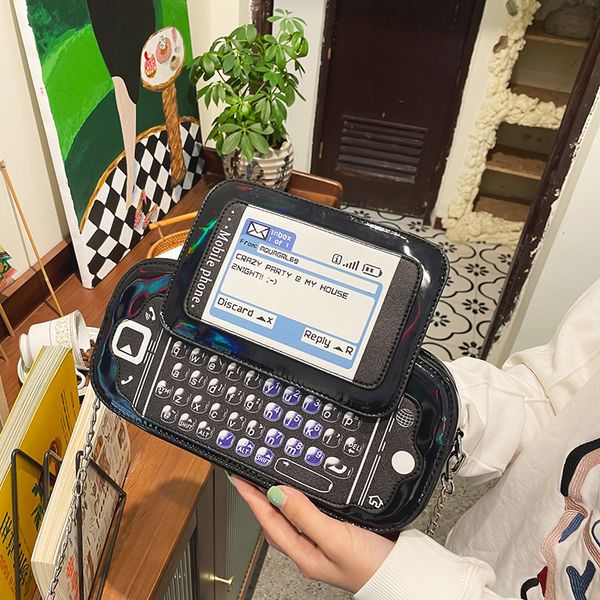 evening bags interesting intelligent mobile phone shape chain crossbody for women designer purse and handbag girls funny shoulder 230210
evening bags interesting intelligent mobile phone shape chain crossbody for women designer purse and handbag girls funny shoulder 230210