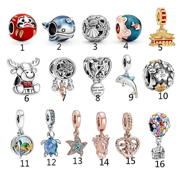 fits pandora bracelets 20pcs dolphin shell dream catcher starfish silver charms fits pandora charms bracelet beads for jewelry making 925 st, Black
fits pandora bracelets 20pcs dolphin shell dream catcher starfish silver charms fits pandora charms bracelet beads for jewelry making 925 st, Black