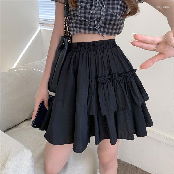 skirts korean fashion clothes harajuku lady lining irregular ruffles mini solid black white female elastic waist outdoor skirt
skirts korean fashion clothes harajuku lady lining irregular ruffles mini solid black white female elastic waist outdoor skirt