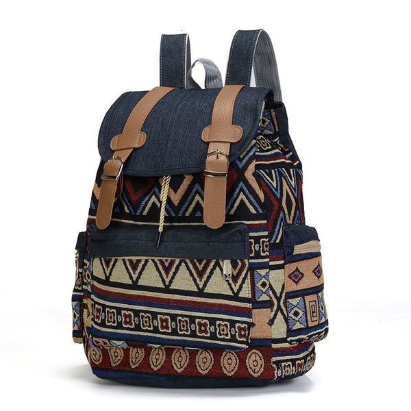 school bags women canvas vintage backpack ethnic s bohemian schoolbag 230210
school bags women canvas vintage backpack ethnic s bohemian schoolbag 230210