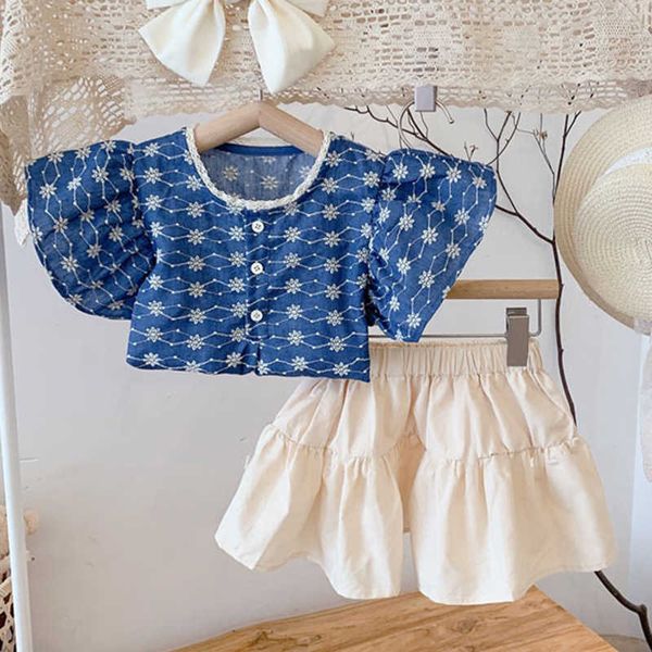 clothing sets 2023 new summer short sleeve suit floral shirtskirt 2pcs girl set children clothes kid clothes for 37 years w230210, White
clothing sets 2023 new summer short sleeve suit floral shirtskirt 2pcs girl set children clothes kid clothes for 37 years w230210, White