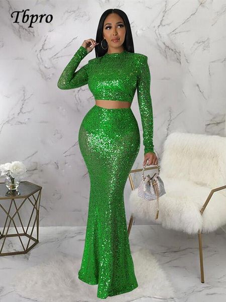 two piece dress women sequins fishtail skirt set o neck long sleeve crop matching autumn hight street elegant s 230210, White
two piece dress women sequins fishtail skirt set o neck long sleeve crop matching autumn hight street elegant s 230210, White