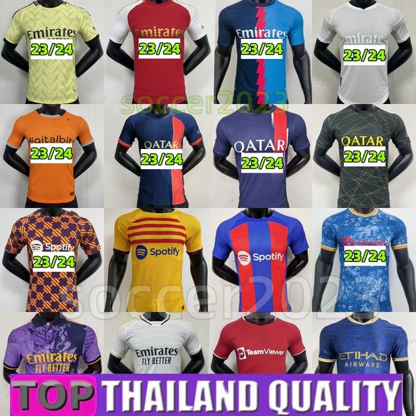 2023 2024 lewandowski latest style soccer jerseys mbappe benzema haaland saka rashford home away third 4th player version 23/24 psgs barca j, Black;yellow
2023 2024 lewandowski latest style soccer jerseys mbappe benzema haaland saka rashford home away third 4th player version 23/24 psgs barca j, Black;yellow