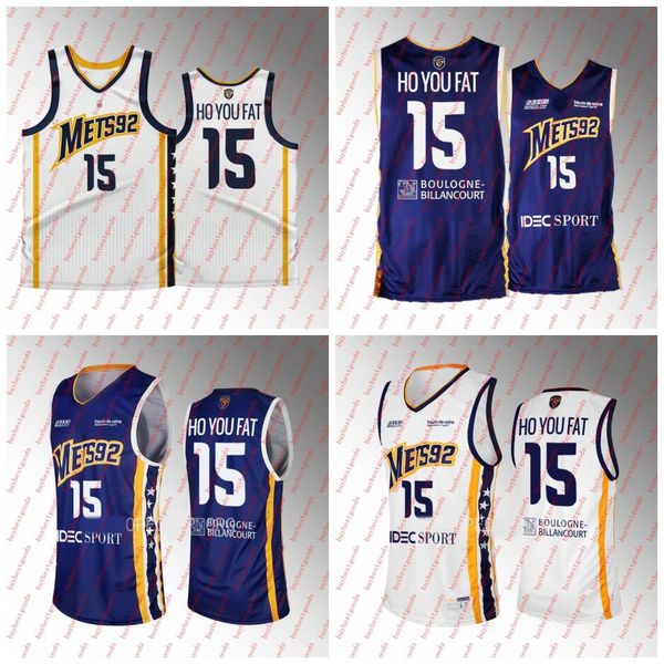 metropolitans steeve ho you fat white home french basketball jersey #15 purple jersey jerseys men women youth, Black;red
metropolitans steeve ho you fat white home french basketball jersey #15 purple jersey jerseys men women youth, Black;red