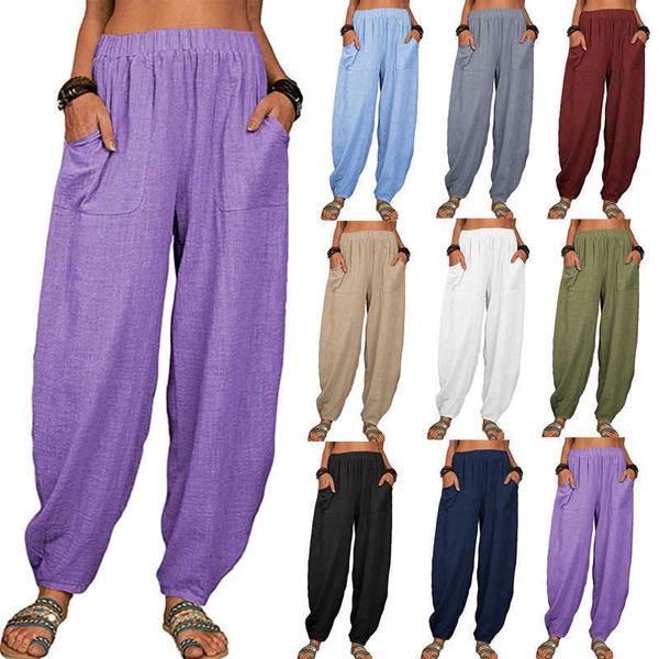 women's pants capris 2022 women's casual pants loose cotton casual pants home harlan pants t230210, Black;white
women's pants capris 2022 women's casual pants loose cotton casual pants home harlan pants t230210, Black;white