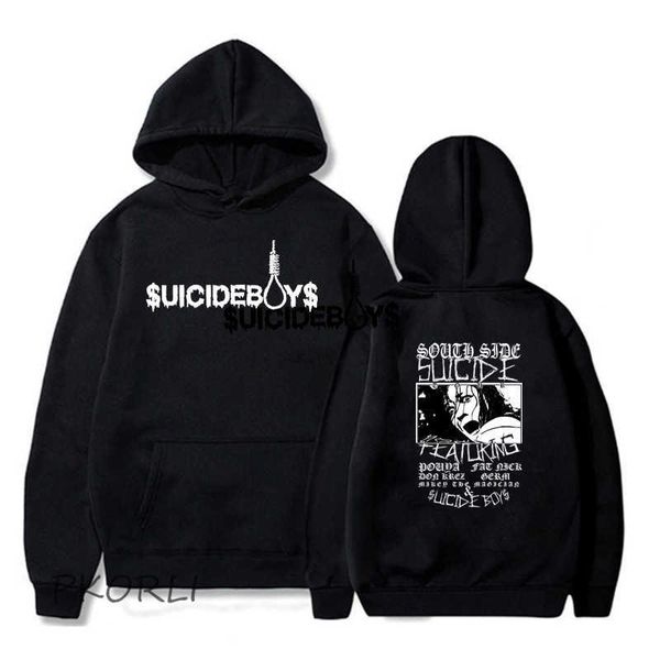 men's hoodies sweatshirts vintage suicideboy hooded sweatshirt men women harajuku grey day rapper hip hop streetwear men's hoodies, Black
men's hoodies sweatshirts vintage suicideboy hooded sweatshirt men women harajuku grey day rapper hip hop streetwear men's hoodies, Black