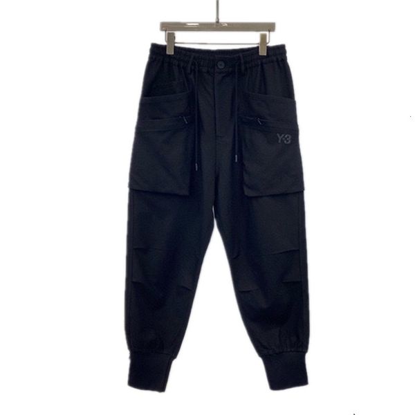 men's pants yamamoto y3 2023ss yohji autograph multiple pockets trousers pencil sports leisure bind feet work clothes sweatpants 230210, Black
men's pants yamamoto y3 2023ss yohji autograph multiple pockets trousers pencil sports leisure bind feet work clothes sweatpants 230210, Black