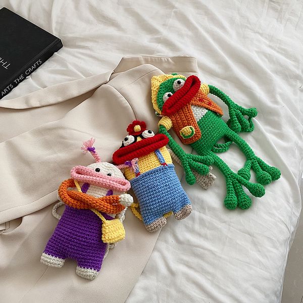 handbags ins net red handmade diy knitted mobile phone bag small bag womens funny cute sausage soft mouth sister messenger bag 230210, Black
handbags ins net red handmade diy knitted mobile phone bag small bag womens funny cute sausage soft mouth sister messenger bag 230210, Black