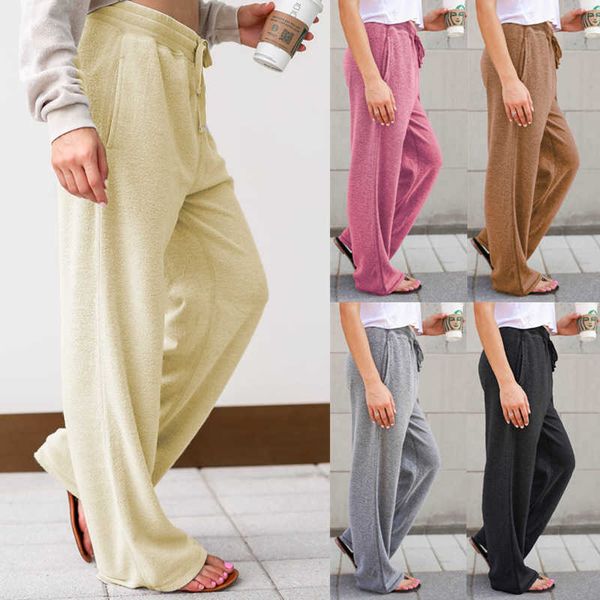 women's pants capris 2021 women's clothing autumn and winter new wool loose home casual pants women t230210, Black;white
women's pants capris 2021 women's clothing autumn and winter new wool loose home casual pants women t230210, Black;white