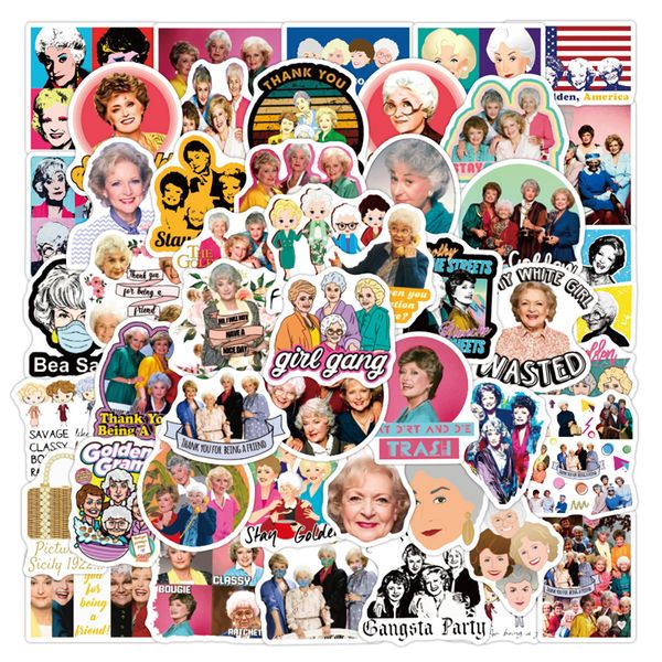 50pcs tv show the golden girls stickers golden grams graffiti kids toy skateboard car motorcycle bicycle sticker decals wholesale
50pcs tv show the golden girls stickers golden grams graffiti kids toy skateboard car motorcycle bicycle sticker decals wholesale
