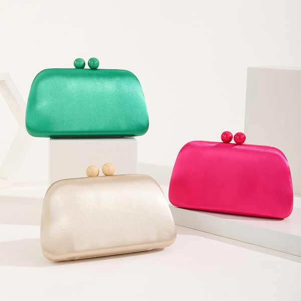 evening bags women leather banquet wedding clutch purse luxury hasp wallets 3 colors drop 230210
evening bags women leather banquet wedding clutch purse luxury hasp wallets 3 colors drop 230210