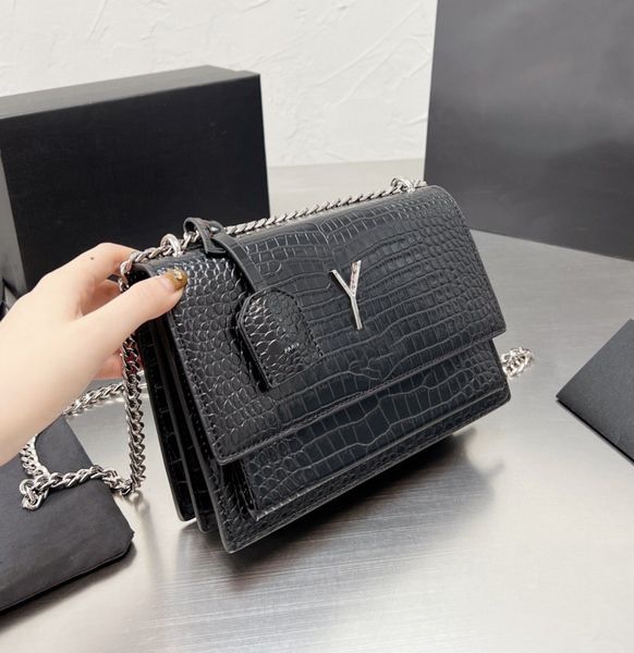 woman sunset chain bags designer bags crocodile alligator crossbody shoulder tote bag luxury small flap envelope pochette purse 5a quality
woman sunset chain bags designer bags crocodile alligator crossbody shoulder tote bag luxury small flap envelope pochette purse 5a quality