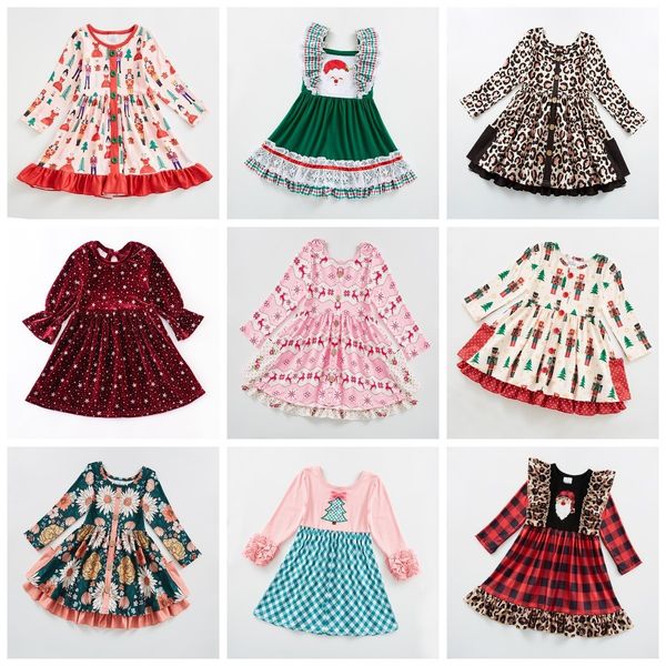 girls dresses exclusive girlymax fallwinter christmas tree baby girls leopard plaid santa claus velvet twirl dress knee length kids clothing, Red;yellow
girls dresses exclusive girlymax fallwinter christmas tree baby girls leopard plaid santa claus velvet twirl dress knee length kids clothing, Red;yellow