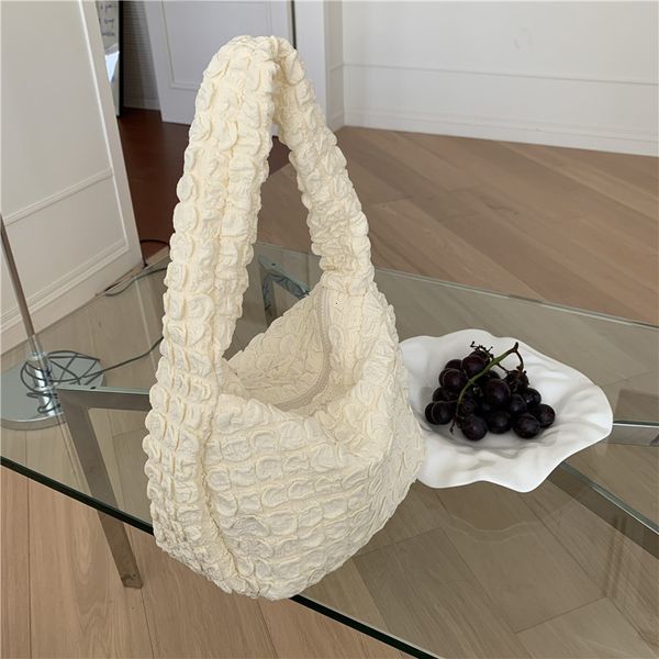 evening bags hylhexyr fashion cloud fold design underarm bag polyester fiber casual tote large capacity shoulder zipper handbag for girl 230
evening bags hylhexyr fashion cloud fold design underarm bag polyester fiber casual tote large capacity shoulder zipper handbag for girl 230
