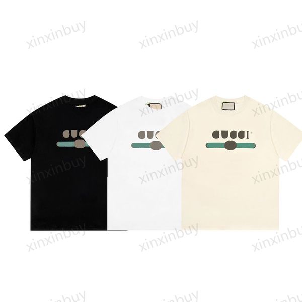 xinxinbuy men designer tee t shirt 23ss letters stripe print short sleeve cotton women white black red apricot xs-l, Black;brown
xinxinbuy men designer tee t shirt 23ss letters stripe print short sleeve cotton women white black red apricot xs-l, Black;brown