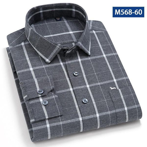 men's casual shirts style men autumn winter fashion blouse harmont 100cotton plaid long sleeve embroidery blaine 230209, White;black
men's casual shirts style men autumn winter fashion blouse harmont 100cotton plaid long sleeve embroidery blaine 230209, White;black