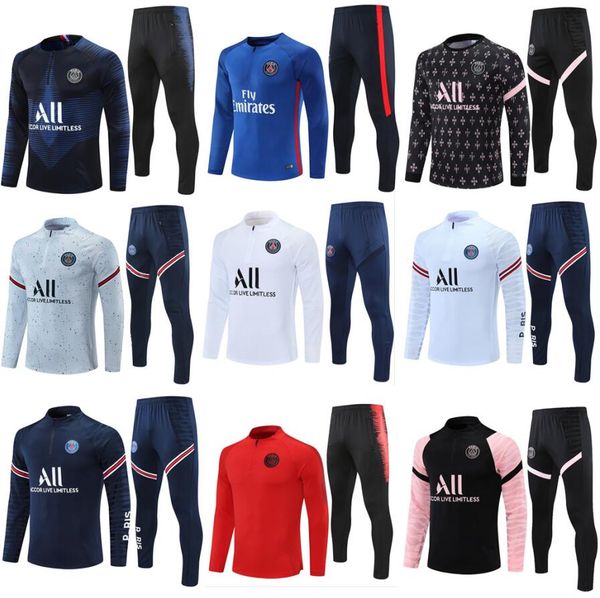 19 20 21 22 kids psgs paris tracksuits training chandal mbappe survetement foot tuta jacket retro futbol soccer football men kit, Black
19 20 21 22 kids psgs paris tracksuits training chandal mbappe survetement foot tuta jacket retro futbol soccer football men kit, Black