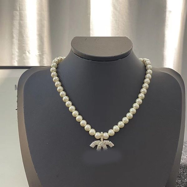 multiple styles classic pearl necklace design for women luxury brand c necklaces birthday wedding gift, Silver
multiple styles classic pearl necklace design for women luxury brand c necklaces birthday wedding gift, Silver
