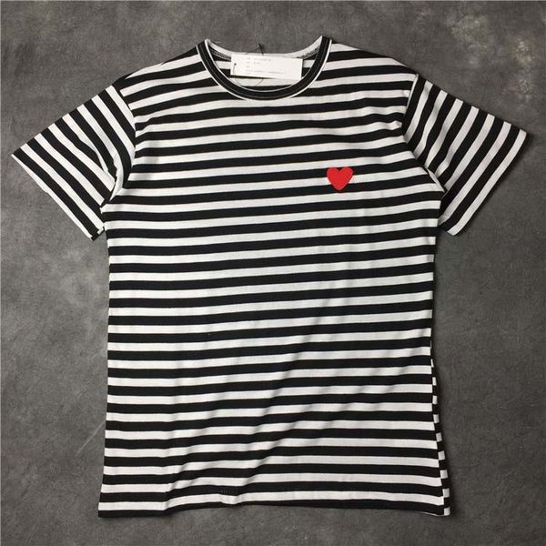 men's t shirts european american and japanese women black stripe red heart embroidered cotton t shirt autumn round neck female pure sho, White;black
men's t shirts european american and japanese women black stripe red heart embroidered cotton t shirt autumn round neck female pure sho, White;black