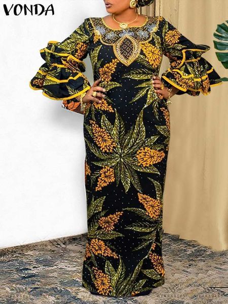 casual dresses vonda women bohemian printed party dress summer flare sleeve vintage maxi long sundress loose holiday robe femme 230209, Black;gray
casual dresses vonda women bohemian printed party dress summer flare sleeve vintage maxi long sundress loose holiday robe femme 230209, Black;gray