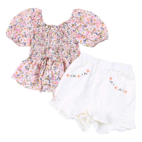 clothing sets 2 3 4 5 6 7 years girls clothing sets summer fashion korean style chiffon floral and white shorts little princess baby suits w
clothing sets 2 3 4 5 6 7 years girls clothing sets summer fashion korean style chiffon floral and white shorts little princess baby suits w