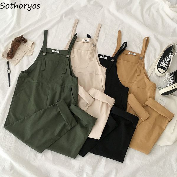 womens jumpsuits rompers jumpsuits women spring strap button anklelength solid harajuku bf loose kawaii wideleg students womens allmatch tre, Black;white
womens jumpsuits rompers jumpsuits women spring strap button anklelength solid harajuku bf loose kawaii wideleg students womens allmatch tre, Black;white
