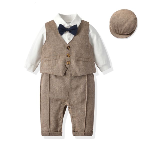 clothing sets baby boys gentleman outfits suits spring and autumn children rompers jacket hat suit boy clothes 230209, White
clothing sets baby boys gentleman outfits suits spring and autumn children rompers jacket hat suit boy clothes 230209, White