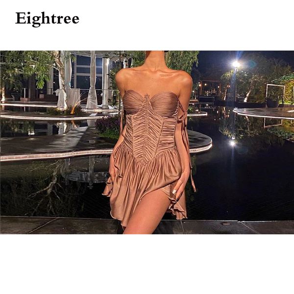 runway dresses eightree dark champagne short prom dress spaghetti straps sleeveless mini formal gowns sweetheart evening night prom dresses, Black
runway dresses eightree dark champagne short prom dress spaghetti straps sleeveless mini formal gowns sweetheart evening night prom dresses, Black
