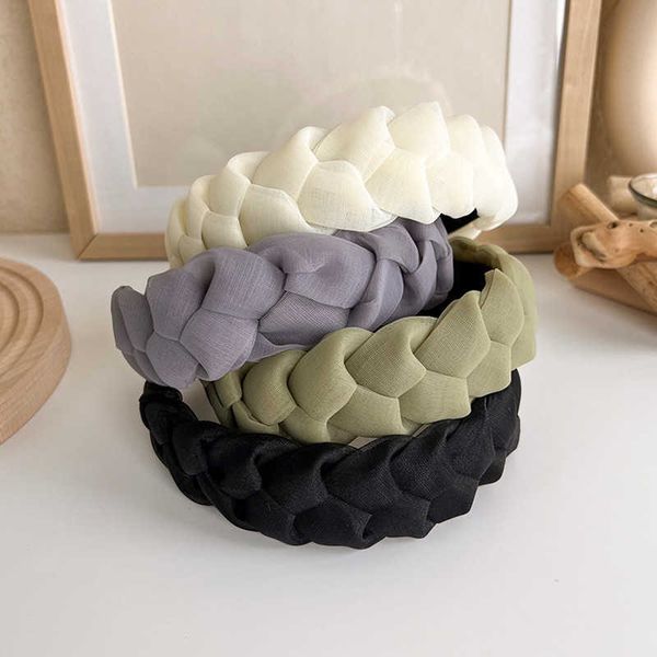 headwear solid color mesh woven headbands fashion hair accessories for women trend casual temperament hairband girl
headwear solid color mesh woven headbands fashion hair accessories for women trend casual temperament hairband girl
