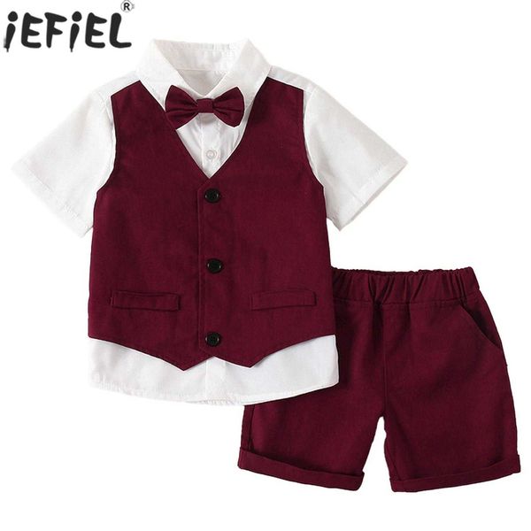 clothing sets boys christening outfit british gentleman suit short sleeve fake 2pc with shorts formal dress for wedding birthday party w230, White
clothing sets boys christening outfit british gentleman suit short sleeve fake 2pc with shorts formal dress for wedding birthday party w230, White