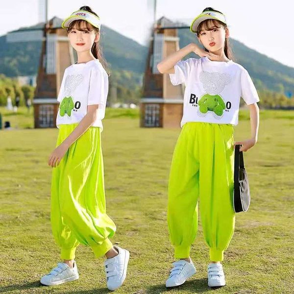 clothing sets girls suit summer 2023 children tshirt loose pants 2pcs outfit set kids cartoon short sleeve teenger girl clothes 6 to 14 w230, White
clothing sets girls suit summer 2023 children tshirt loose pants 2pcs outfit set kids cartoon short sleeve teenger girl clothes 6 to 14 w230, White
