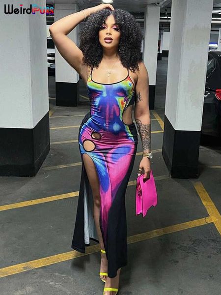 casual dresses weird puss hollow dress women graffiti body print side split skinny waistless maxi bodycon coquette midnight slim clubwear t2, Black;gray
casual dresses weird puss hollow dress women graffiti body print side split skinny waistless maxi bodycon coquette midnight slim clubwear t2, Black;gray