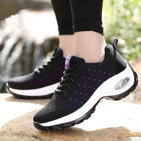 dress shoes women sneakers autumn fashion mixed color lace knitted ladies running shoes breathable shock absorption lightweight sneakers g23, Black
dress shoes women sneakers autumn fashion mixed color lace knitted ladies running shoes breathable shock absorption lightweight sneakers g23, Black