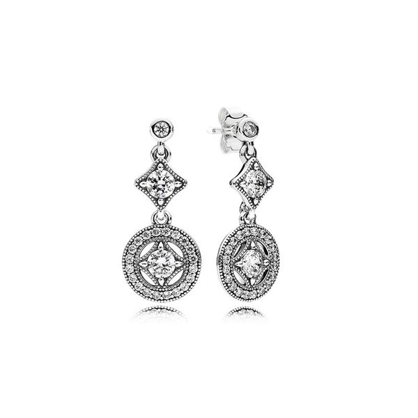 vintage cz diamond disc pendant stud earring for pandora authentic sterling silver wedding eardrop for women girlfriend gift party earrings, Golden;silver
vintage cz diamond disc pendant stud earring for pandora authentic sterling silver wedding eardrop for women girlfriend gift party earrings, Golden;silver