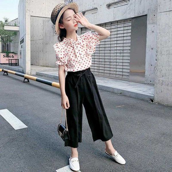 clothing sets kids girls short sleeve summer sweet casual suit children korean wideleg pants summer twopiece 12 year old girls clothes set w, White
clothing sets kids girls short sleeve summer sweet casual suit children korean wideleg pants summer twopiece 12 year old girls clothes set w, White