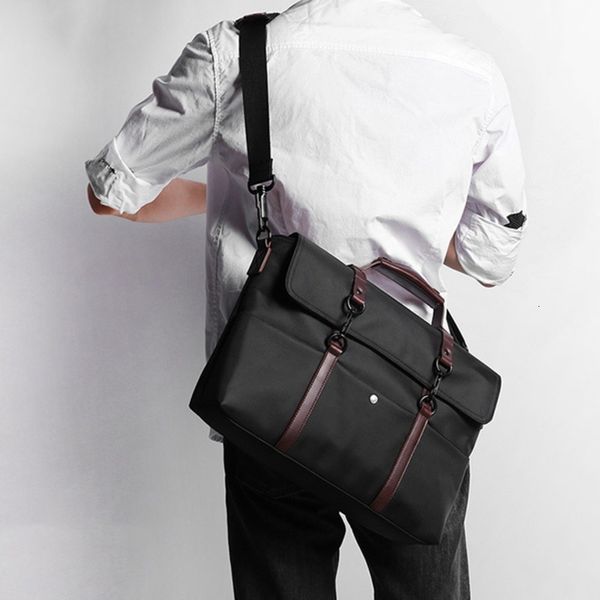 briefcases bag for office working business black large capacity man men's nylon multifunctional messenger s 230210
briefcases bag for office working business black large capacity man men's nylon multifunctional messenger s 230210